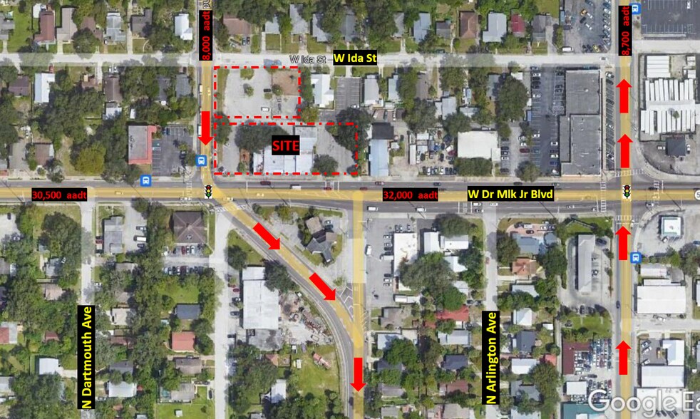 Primary Photo Of 105 Dr Martin Luther King Jr blvd, Tampa Bar For Sale