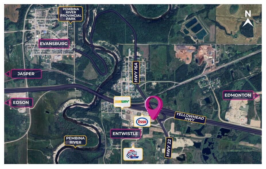 More Photos Of 4827 47 Av, Entwistle Land For Sale