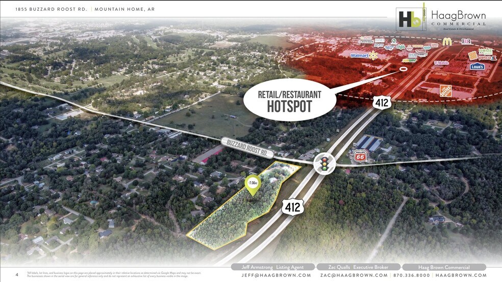 More Photos Of 1855 Buzzard Roost rd, Mountain Home Land For Sale