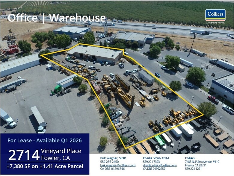 Primary Photo Of 2714 S Vineyard Pl, Fowler Distribution For Lease