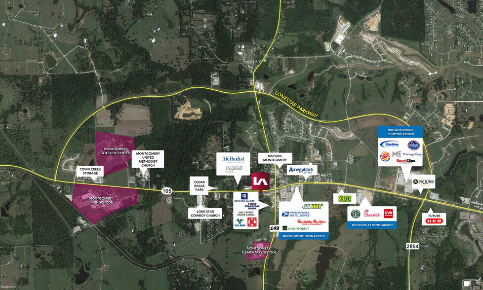 More Photos Of 21255 Eva St, Montgomery Medical For Lease