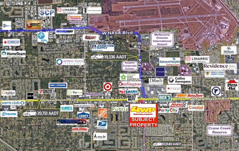 More Photos Of 2045 W New Haven Ave, Melbourne Freestanding For Lease