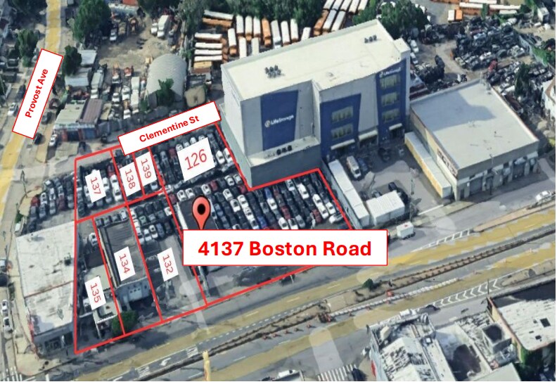 Primary Photo Of 4137 Boston Rd, Bronx Land For Lease