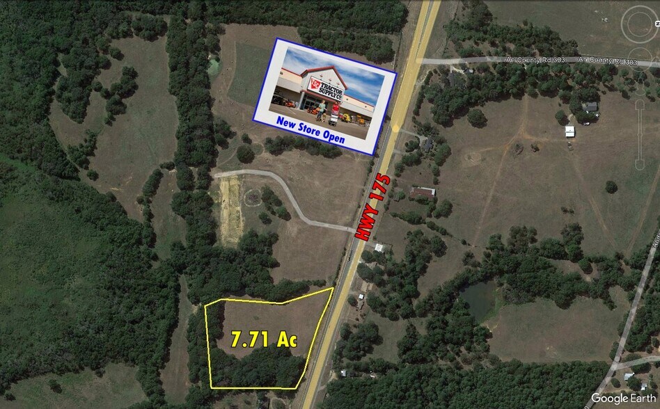 More Photos Of 3168 US Highway 175, Frankston Land For Sale