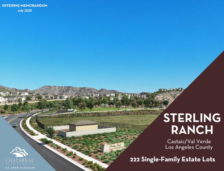 Primary Photo Of VTTM NO: 60257 _ 222 Single Family Estate Lots _, Castaic Land For Sale
