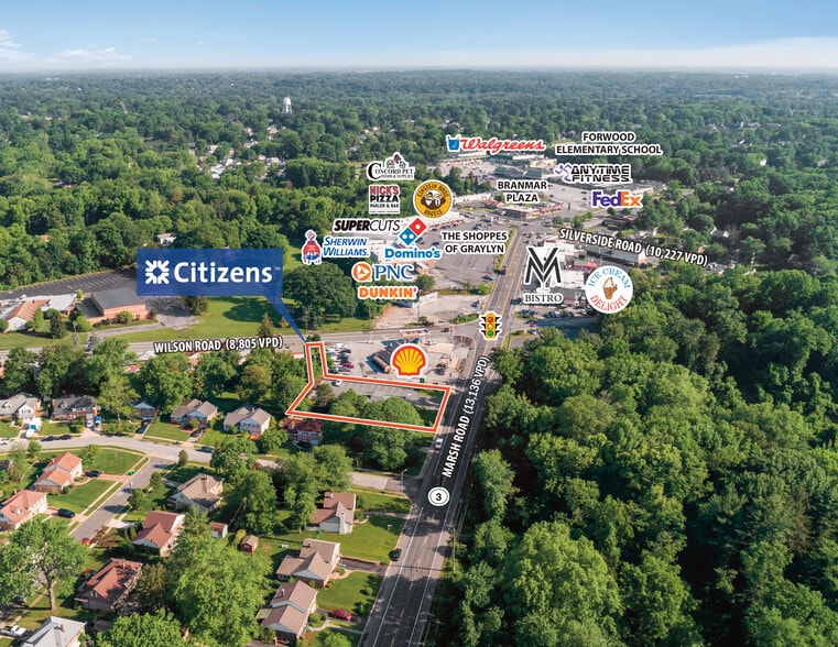 More Photos Of 1620 Marsh Rd, Wilmington Bank For Lease