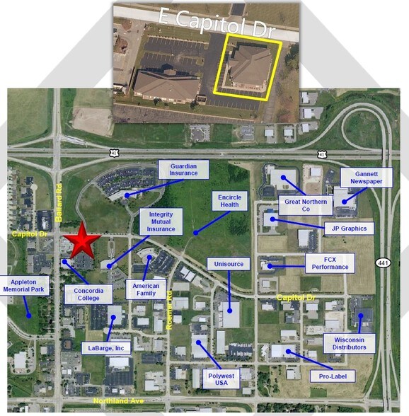 More Photos Of 2109 E Capitol Dr, Appleton Office For Lease