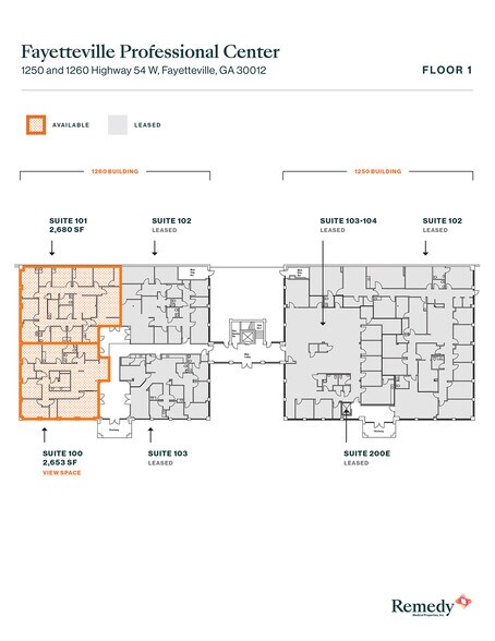 More Photos Of 1260 Highway 54 W, Fayetteville Medical For Lease