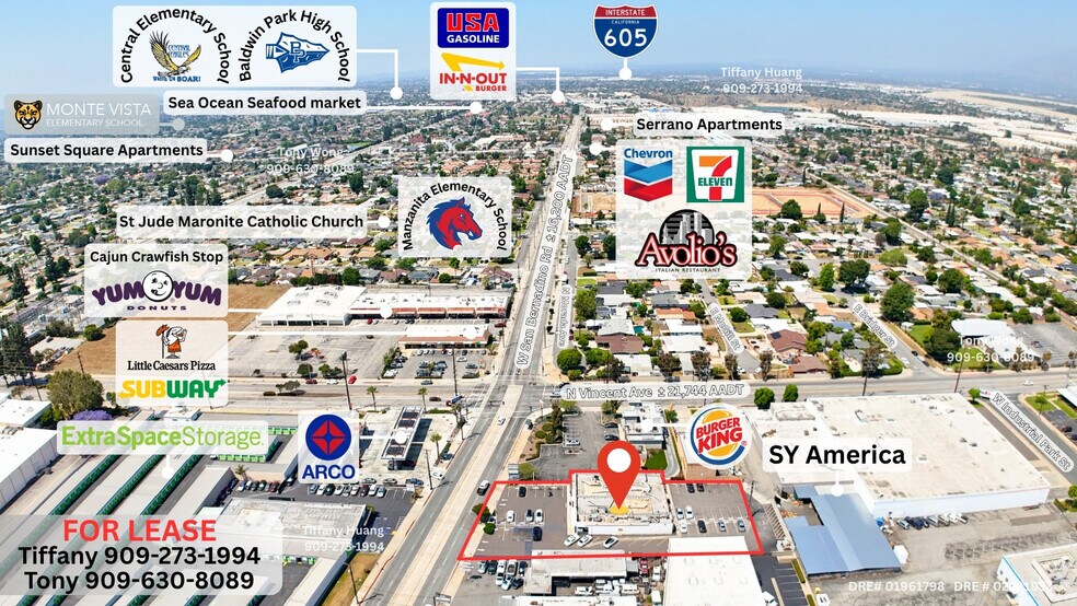 More Photos Of 1661-1665 W San Bernardino Rd, Covina Unknown For Lease