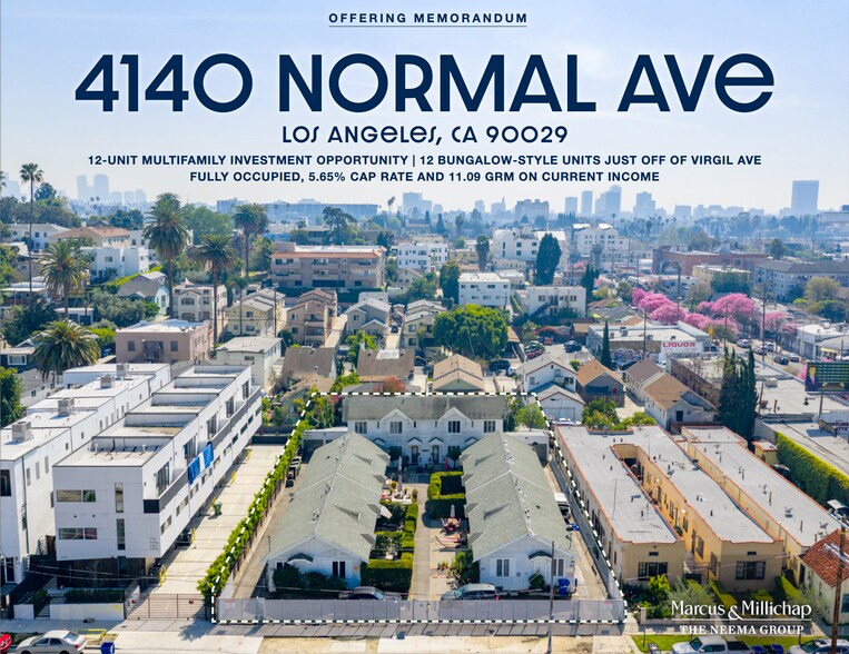 Primary Photo Of 4140-4148 Normal Ave, Los Angeles Apartments For Sale