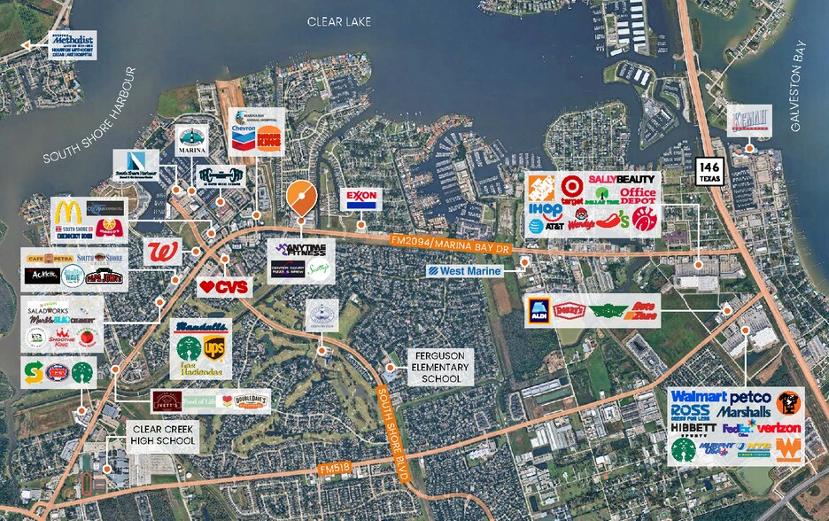 More Photos Of 3202 Marina Bay Dr, League City Unknown For Lease