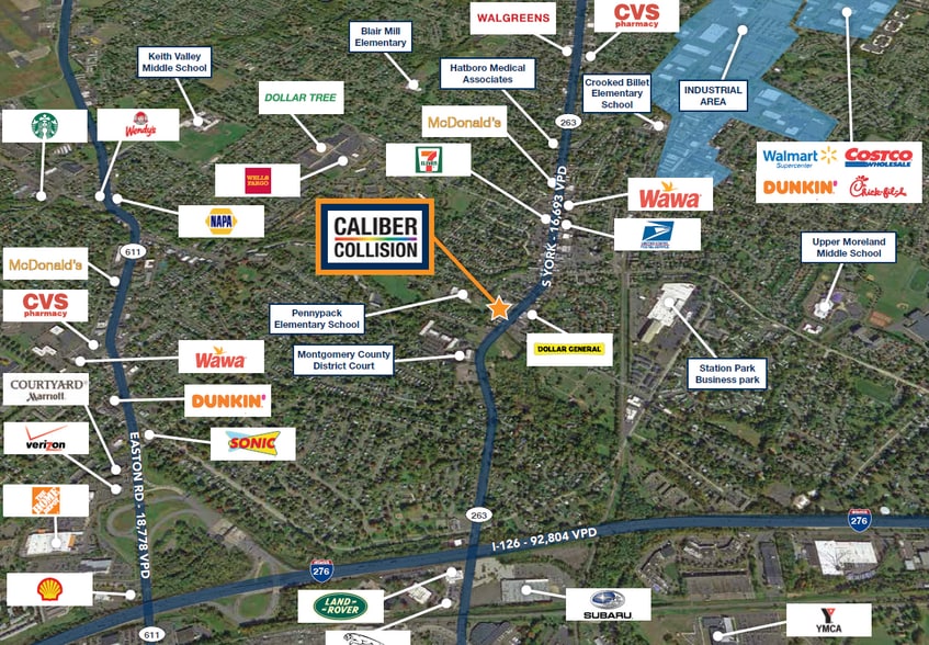 More Photos Of 324-332 S York Rd, Hatboro Auto Repair For Sale