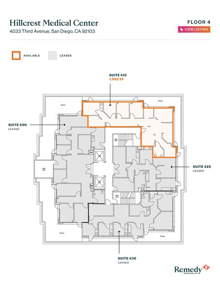 More Photos Of 4033 3rd Ave, San Diego Medical For Lease