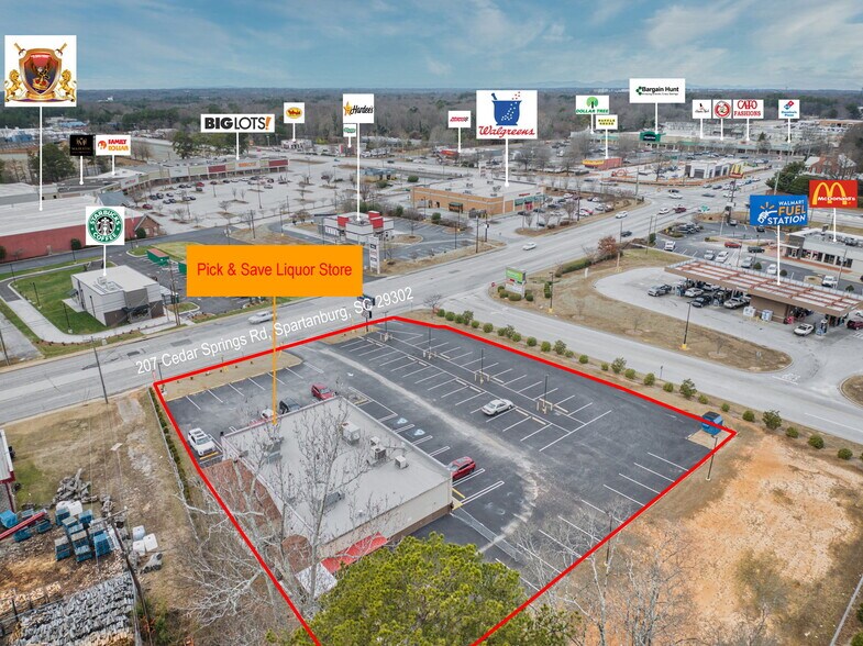 More Photos Of 207 Cedar Springs Rd, Spartanburg Freestanding For Sale