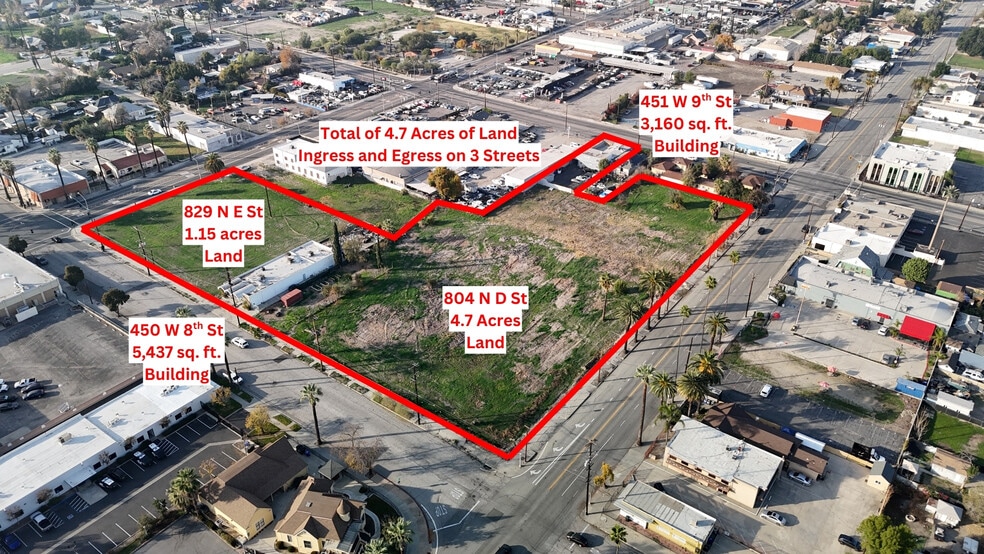 Primary Photo Of 829 N E St, San Bernardino Land For Sale