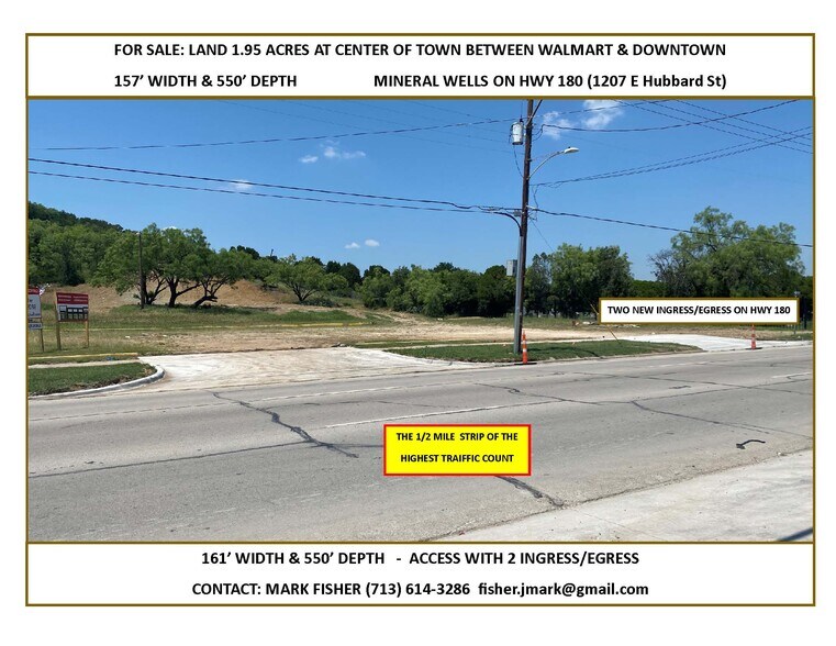 More Photos Of 1207 E Hubbard St, Mineral Wells Land For Sale