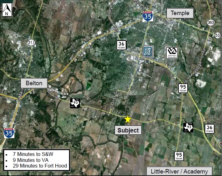 More Photos Of 1301 E FM 93, Temple Land For Sale