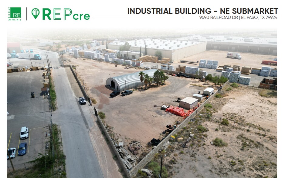 Primary Photo Of 9690 Railroad Dr, El Paso Warehouse For Lease
