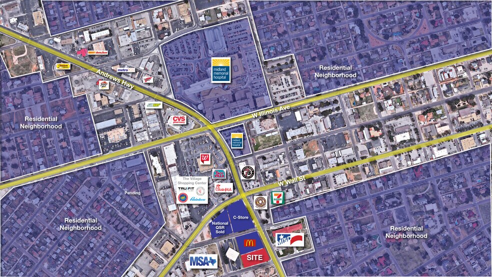 More Photos Of 2301 W Wall St, Midland Land For Lease