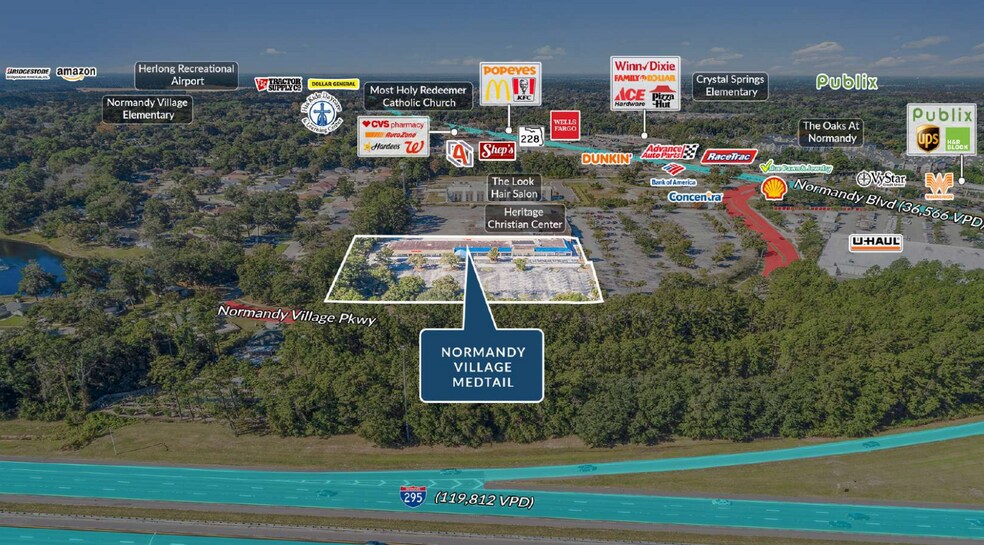 More Photos Of 1584 Normandy Village Pky, Jacksonville General Retail For Sale