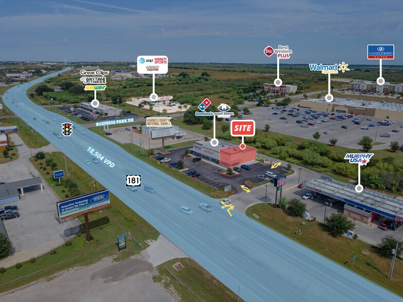 More Photos Of 119 Business Park Dr, Kenedy Freestanding For Lease