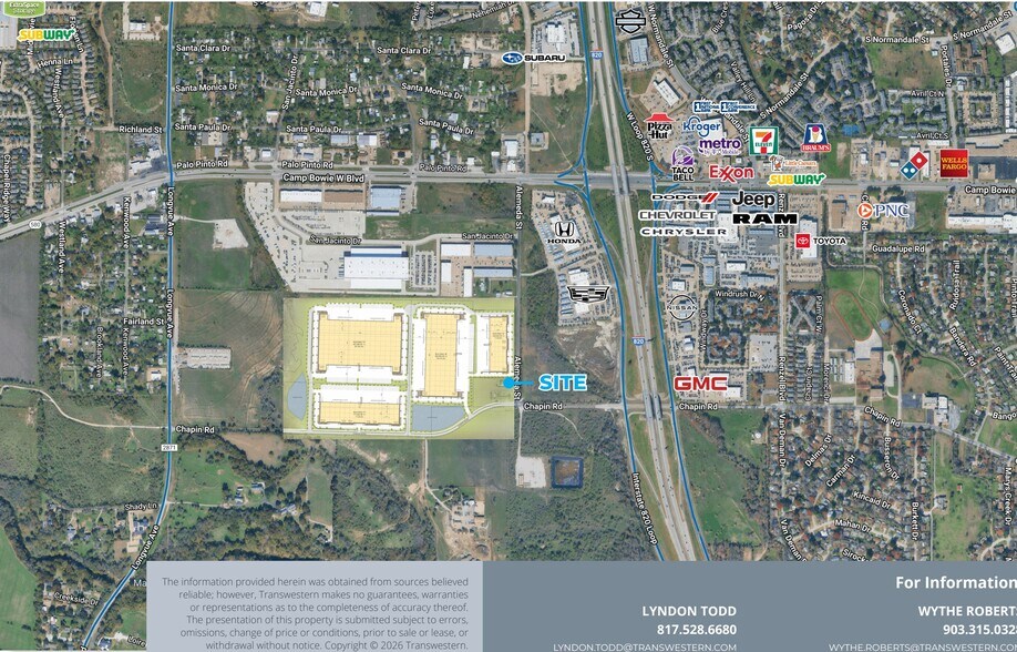 More Photos Of 3636 Alemeda St, Fort Worth Industrial For Lease