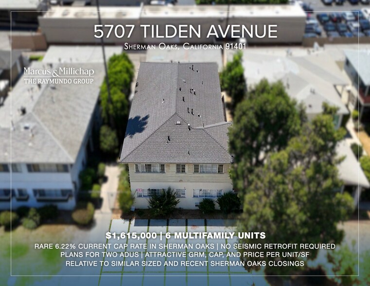 Primary Photo Of 5707 Tilden Ave, Sherman Oaks Apartments For Sale