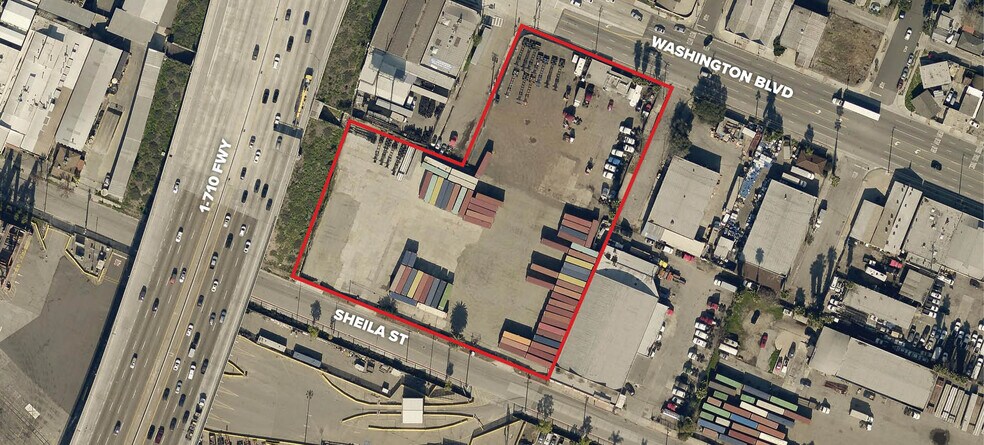 Primary Photo Of 4801-4815 Sheila, Commerce Land For Lease