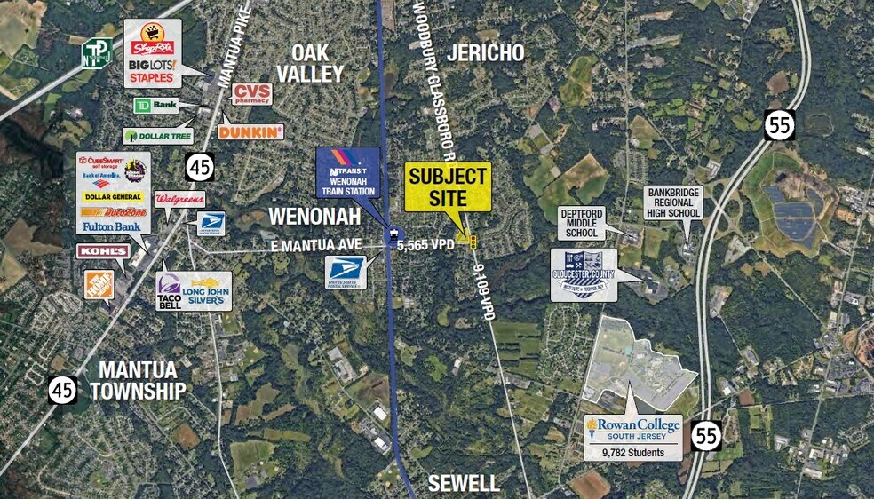 More Photos Of 1515 Woodbury Glassboro Rd, Wenonah General Retail For Sale