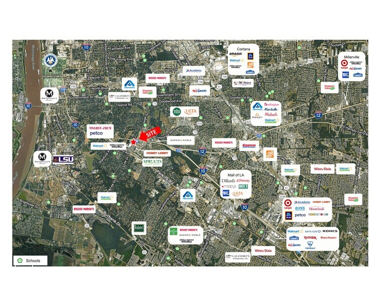 More Photos Of 2950 College Dr, Baton Rouge Supermarket For Lease