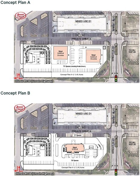 Primary Photo Of NEQ Randall & Roosevelt Rd, St Charles Land For Sale