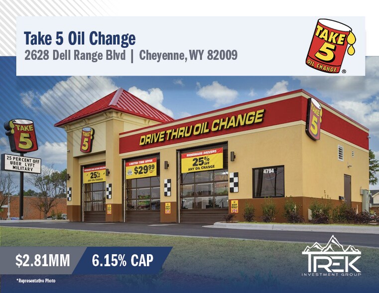 Primary Photo Of 2628 Dell Range Blvd, Cheyenne Service Station For Sale