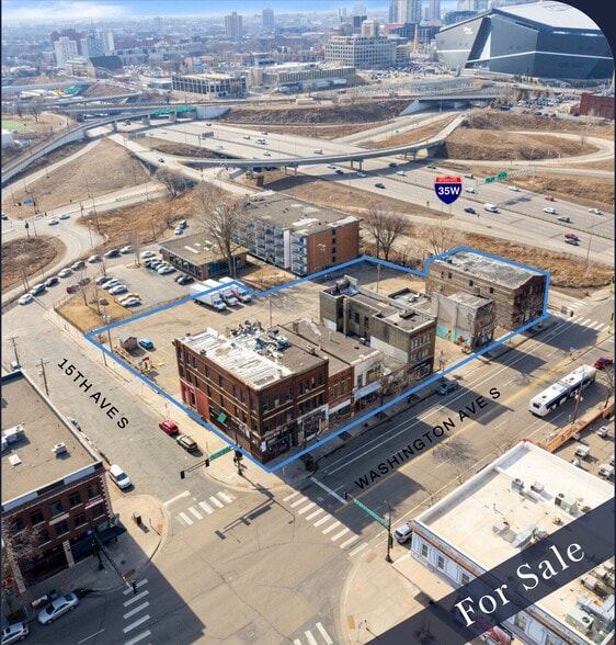 Primary Photo Of 1407-1429 Washington Ave S, Minneapolis Land For Sale