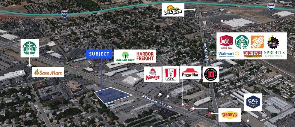 Primary Photo Of 2700-2748 N Carson st, Carson City Land For Lease