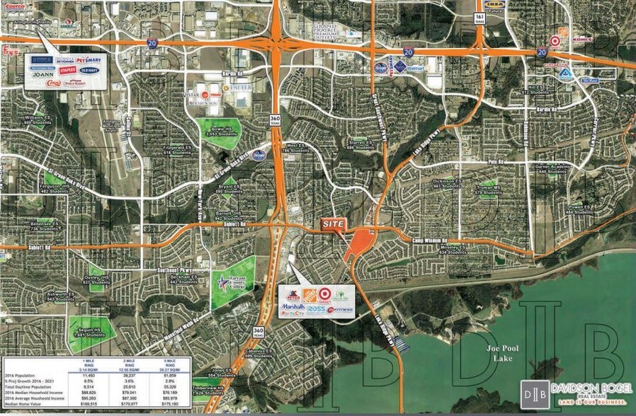 More Photos Of SWC Lake Ridge Pky & Camp Wisdom Rd, Grand Prairie Land For Sale