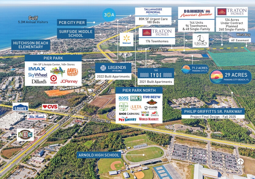 More Photos Of Clara Avenue, Panama City Beach Land For Sale