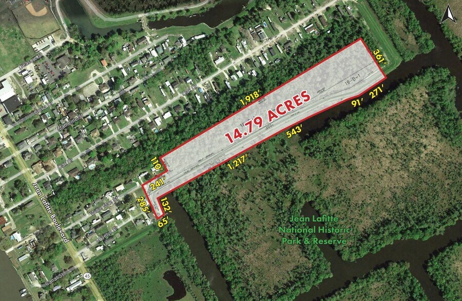Primary Photo Of 14.798 Acres in Jean Lafitte, Lafitte Land For Sale
