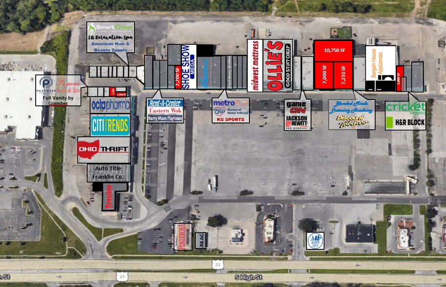 More Photos Of 3735-3907 S High St, Columbus Unknown For Lease
