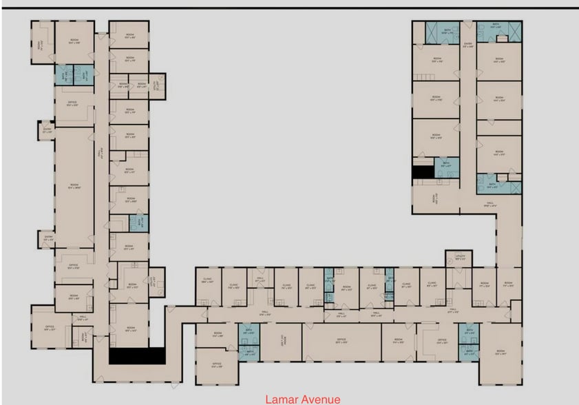 More Photos Of 4550 Lamar Ave, Paris Office For Lease