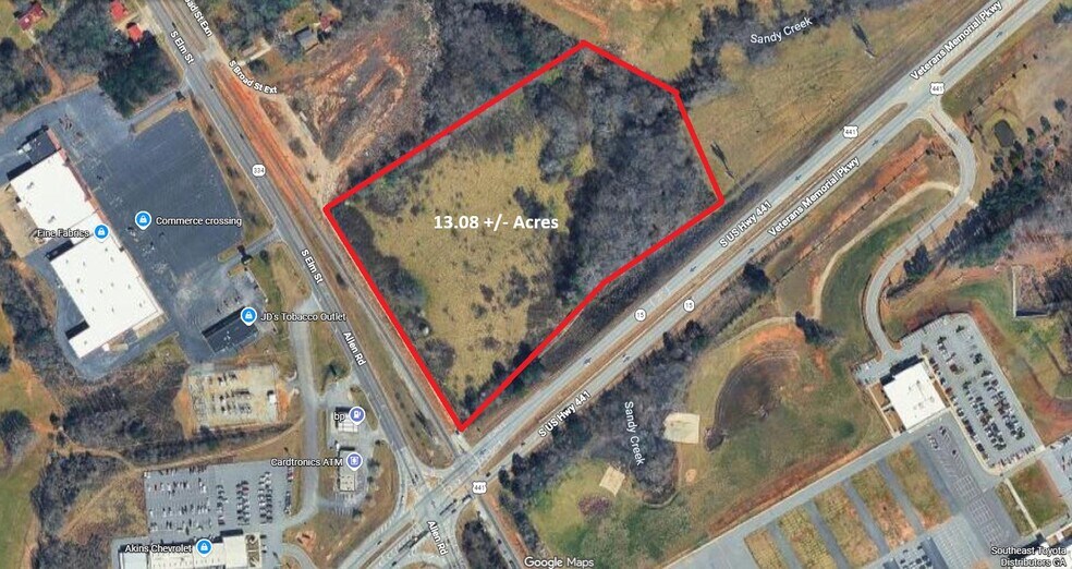 More Photos Of Hwy 441 and South Elm Street, Commerce Land For Sale