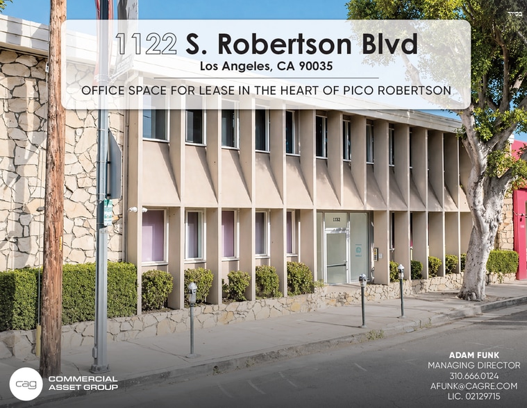 Primary Photo Of 1122 S Robertson, Los Angeles Office For Lease