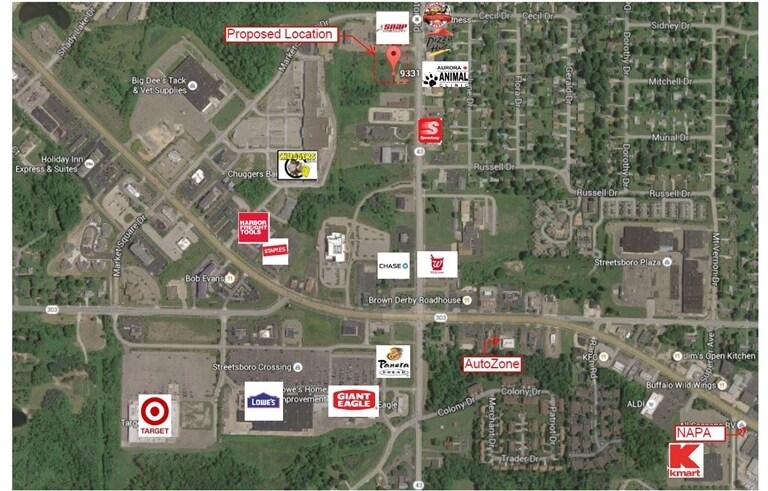 Primary Photo Of 9331 State Route 43, Streetsboro Land For Sale