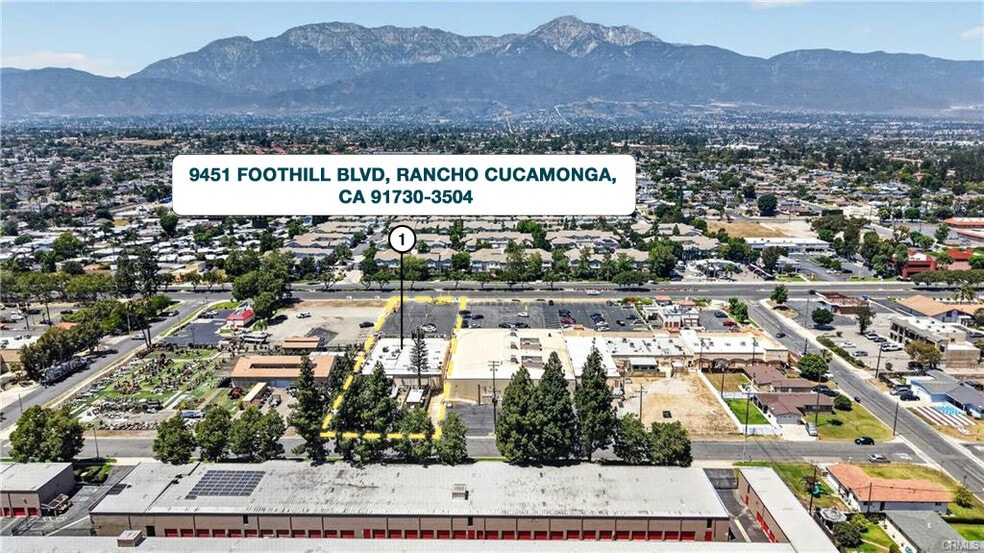 More Photos Of 9451 Foothill Blvd, Rancho Cucamonga Storefront For Sale