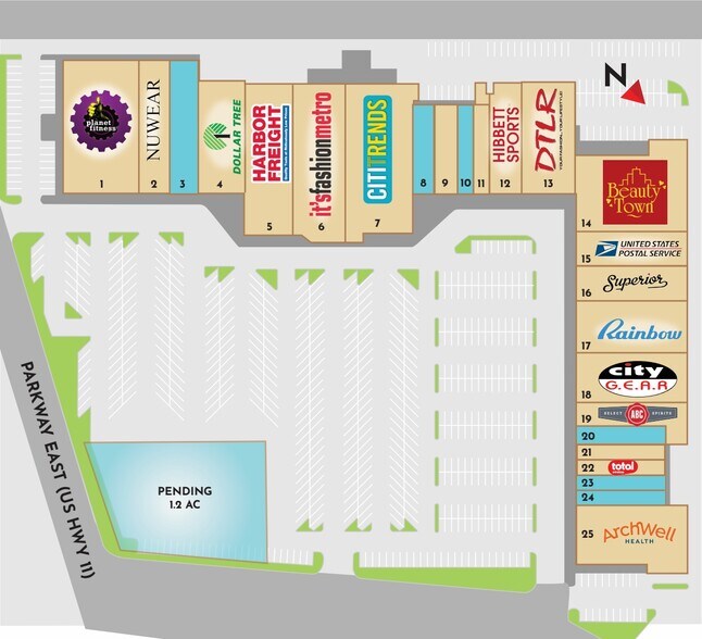 More Photos Of 9118-9174 Parkway E, Birmingham Freestanding For Lease