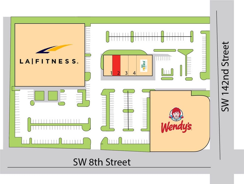 More Photos Of 14138-14150 SW 8th St, Miami General Retail For Lease