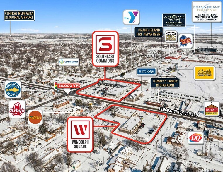 More Photos Of 1300 S Locust St, Grand Island Storefront Retail Office For Sale