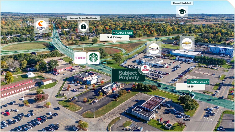More Photos Of 1185 M-89, Plainwell Fast Food For Sale