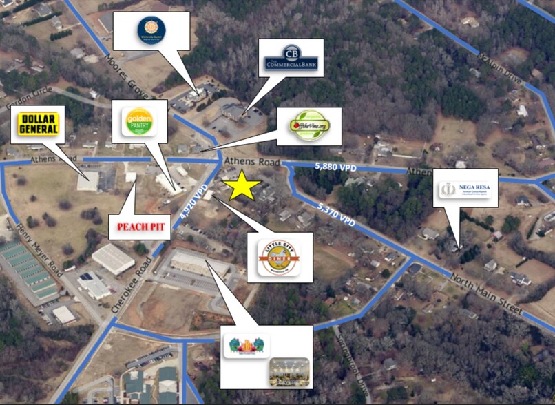 More Photos Of 301 Athens Rd, Winterville Storefront Retail Office For Lease