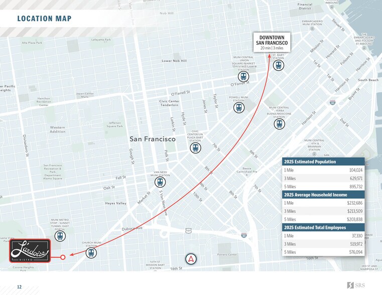 More Photos Of 151 Noe St, San Francisco Restaurant For Sale