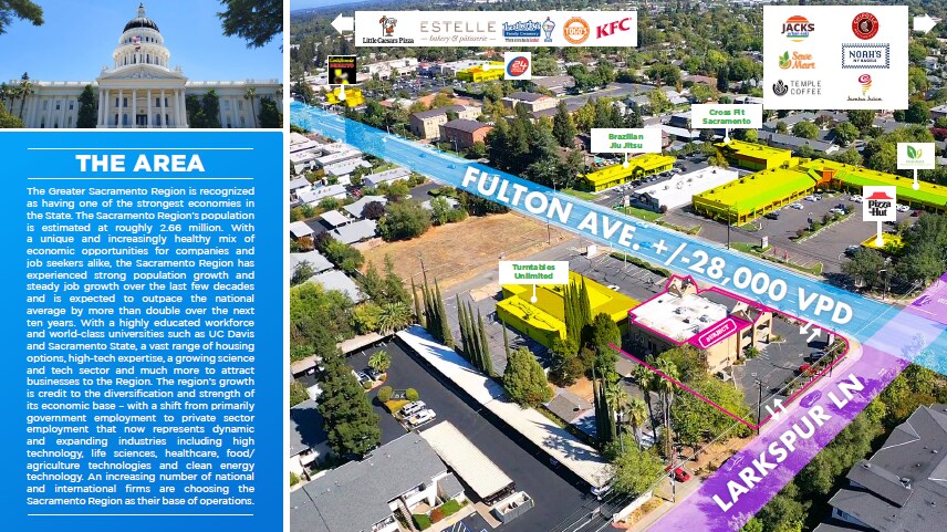 More Photos Of 1101-1105 Fulton Ave, Sacramento Storefront Retail Office For Sale